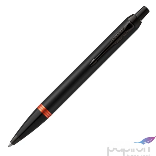 Parker Royal IM golyóstoll Proffesionals Vibrant fekete-narancs fekete klipsz, 2172946