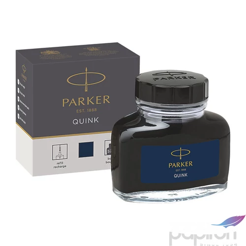 Parker Royal tinta sötétkék S1950378 57ml-es üveges tinta, DARKBLUE