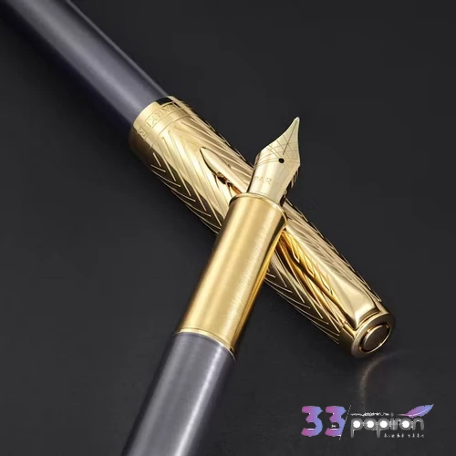 Parker Royal töltőtoll Sonnet, Premium Pioneer Arrow 18k szürke, arany klipsz 2201038