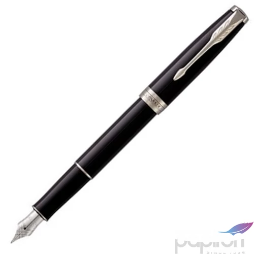 Parker Sonnet töltőtoll Fekete Ezüst klipsz,Sonnet Royal