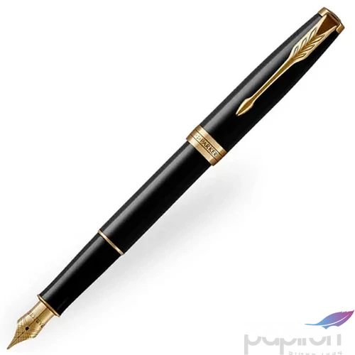 Parker Sonnet töltőtoll matt fekete Arany klipsz,Sonnet Royal