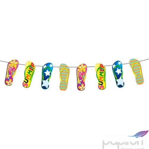 Party banner 10m Flip Flop papucs mintás