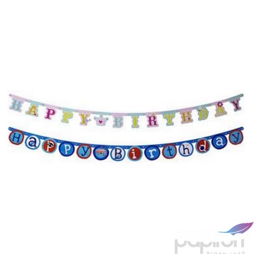 Party banner felirat Happy Birthday 175cm