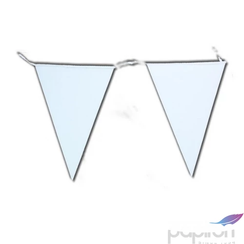 Party banner fehér, 2,5m