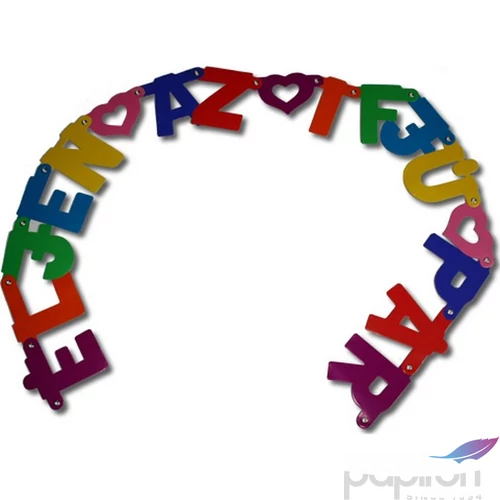 Party banner esküvői Éljen az ifjú pár felirattal