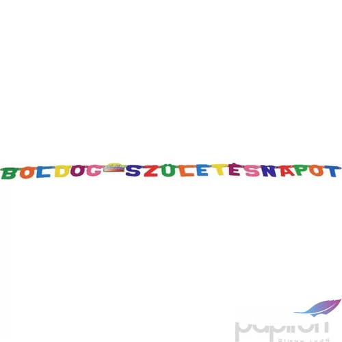 Party banner szülinapra Boldog Szülinapot felirat