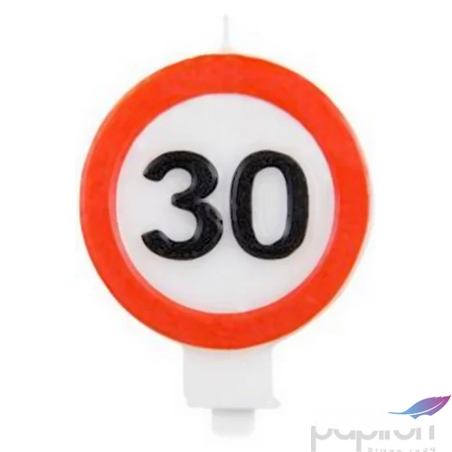 Party gyertya számos 30 Sebességkorlátozó -30- szám gyertya Szülinapi Parti gyertya-tortadísz