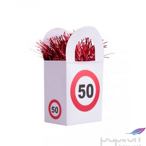 Party Lufi súly Behajtani tilos sebességkorlátozó 50 év 