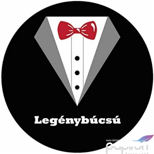 Party Party kitűző legénybúcsú csokornyakkendő
