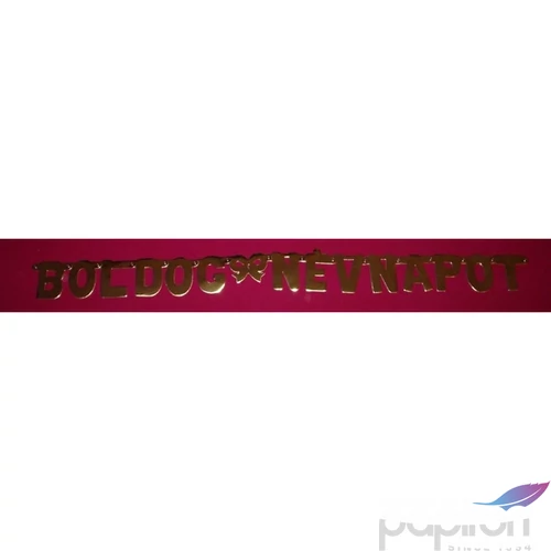 Party banner fényes, Boldog Névnapot