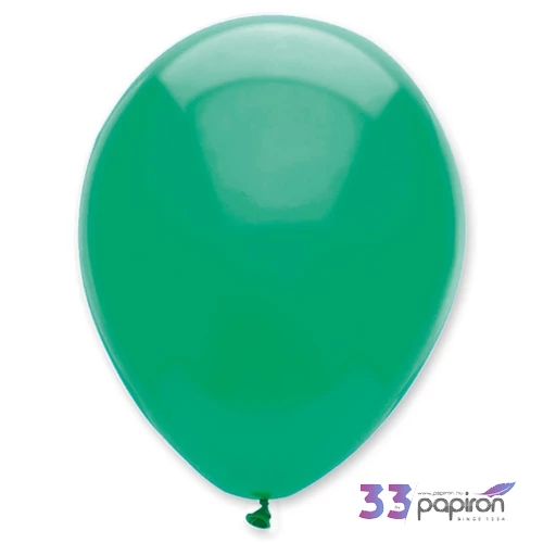 Partylufi 30cm 100db/csomag, smaragd zöld