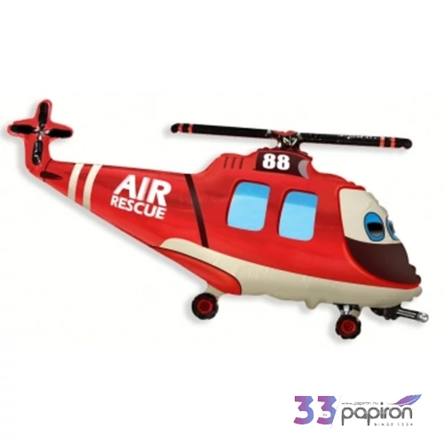 Partylufi fólia Tűzoltó helikopter