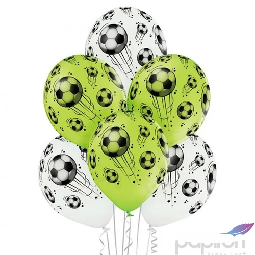 Party Lufi Footbal 30cm 6db/csomag