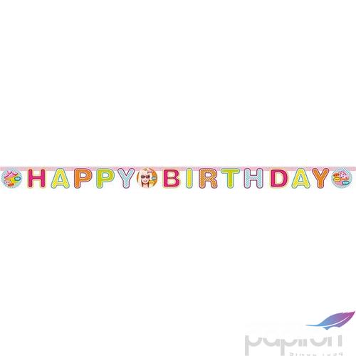 Party transzparens 190x15cm Totally Barbie R551974