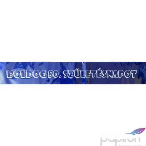 Party vállszalag Boldog 50. szülinapot 2 szín