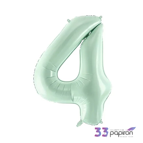 Partylufi fólia 4. szám 72 cm, világos zöld 