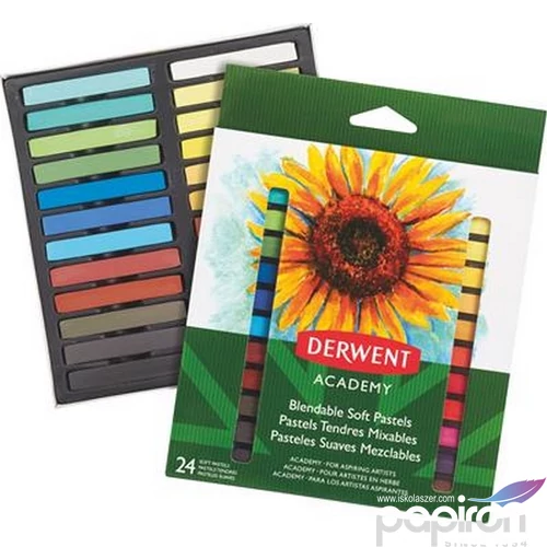 pasztell kréta 24 Derwent 24 különböző szín Írószerek Derwent 98216