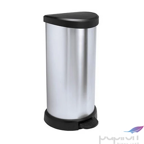 Pedálos szemetes fémhatású 40 l CURVER