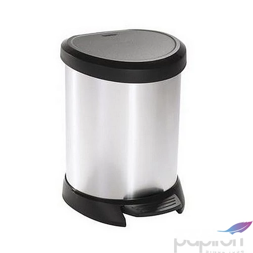 Pedálos szemetes fémhatású 5 l CURVER