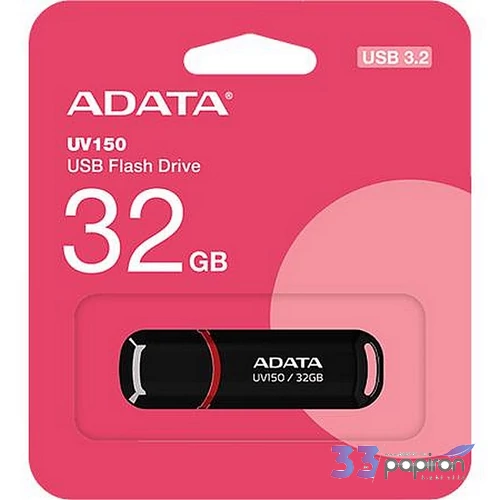 Pendrive 32GB USB 45718 Gen1 ADATA UV150 fekete