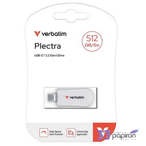 Pendrive 512GB USB-C 3.2 Gen1 VERBATIM Plectra