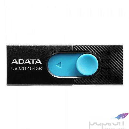 Pendrive 64GB USB 2.0 ADATA UV220 fekete
