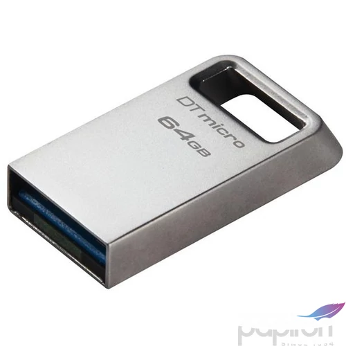 Pendrive 64GB USB 45718 200MB fém KINGSTON DT Micro Gen2