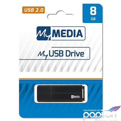 Pendrive 8GB USB 2.0 MYMEDIA (by VERBATIM)