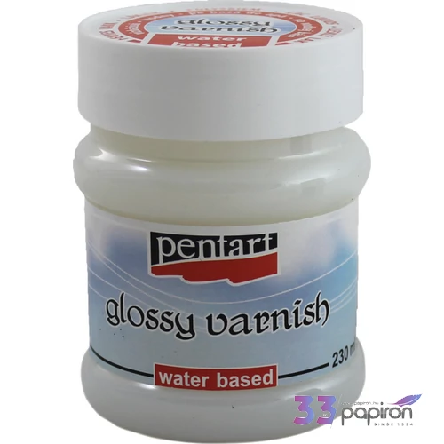 Dekorfesték fényes lakk 230ml Pentart 230ml