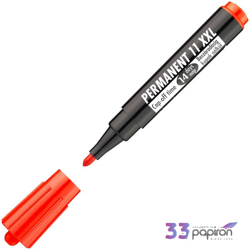 Alkoholos marker 11XXL piros 3mm kerek hegyű alkoholos filc alkoholos marker, filc