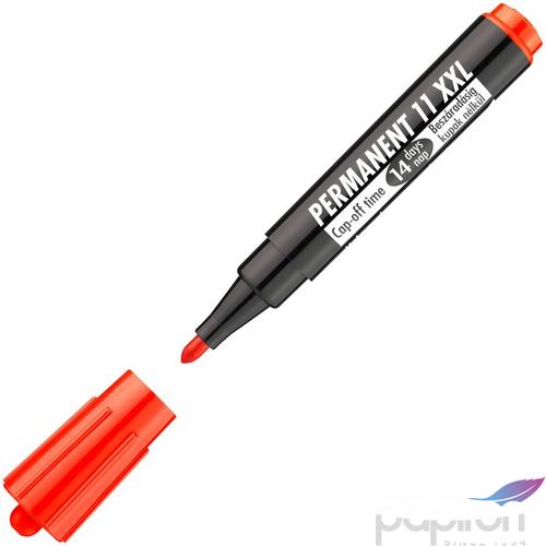 Alkoholos marker 11XXL piros 3mm kerek hegyű alkoholos filc alkoholos marker, filc