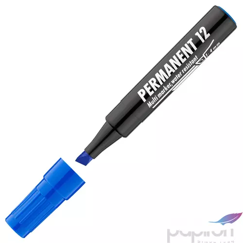 Alkoholos marker 12 kék 1-4mm vágott hegyű alkoholos filc alkoholos marker, filc