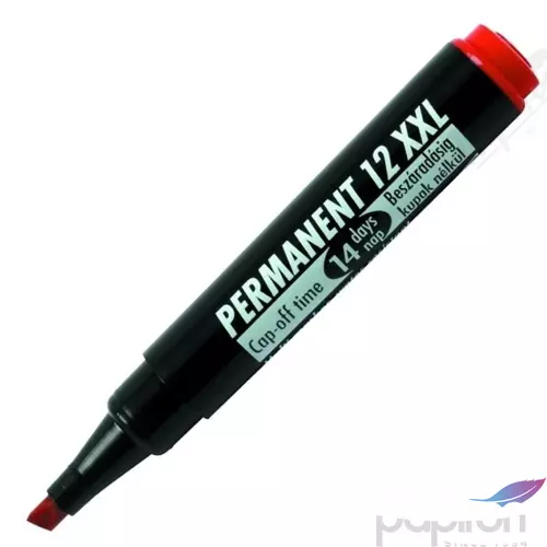 Alkoholos marker 12 piros 1-4mm vágott hegyű alkoholos filc alkoholos marker, filc
