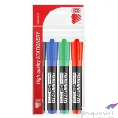 Alkoholos marker 12XXL 4db 1-4mm vágott hegyű alkoholos filc alkoholos marker, filc