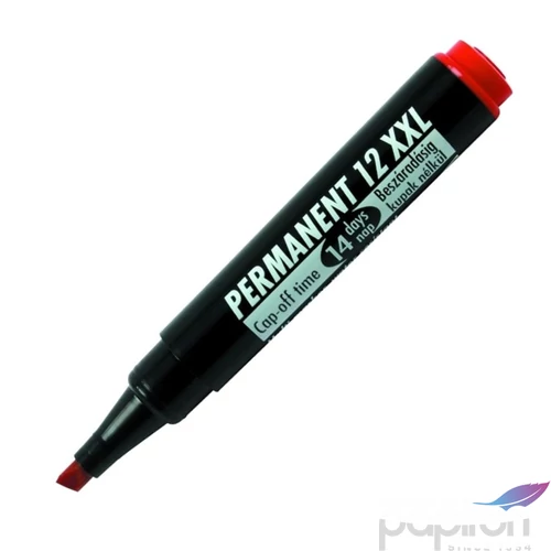 Alkoholos marker 12XXL piros 1-4mm vágott hegyű alkoholos filc alkoholos marker, filc