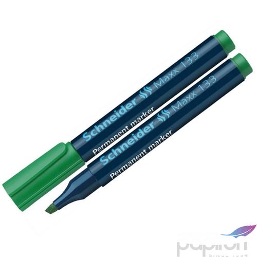 Alkoholos marker Schneider Maxx 133 1-4mm vágott hegyű zöld Írószerek SCHNEIDER 113304