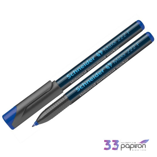 Alkoholos marker Schneider Maxx 222 F OHP 0,7mm tűhegyű kék Írószerek SCHNEIDER 112203