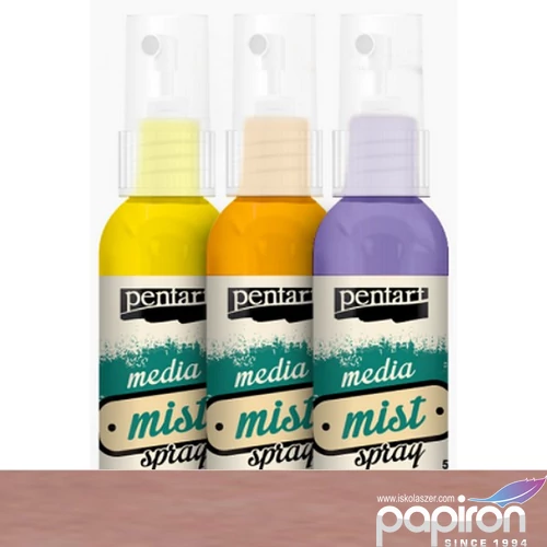 Permetfesték spray 50ml Média barna