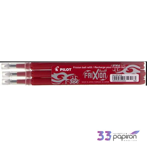 Roller tollbetét 0,35 Pilot Frixion Ball/Clicker piros/0,35mm Írószerek PILOT BLS-FR-7-R-S3