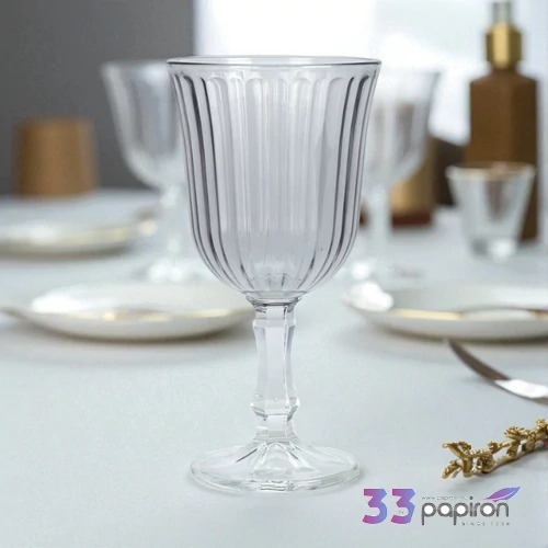 Pohár boros 240ml '23 kpm Üvegpohár extra egyedi