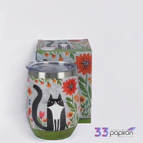 Pohár duplafalú 330ml Rozsdamentes acél hőtartó pohár Meadow