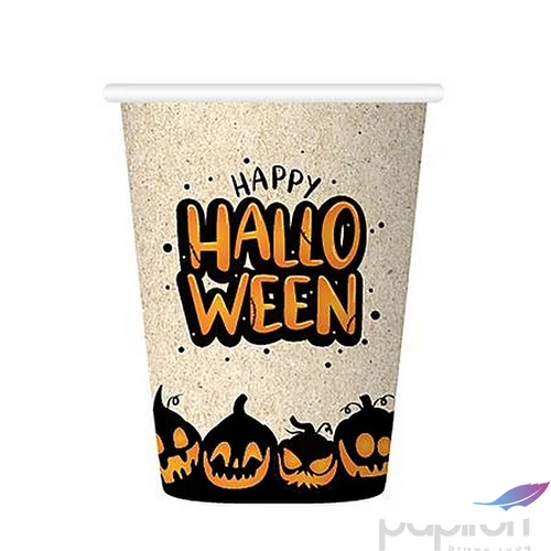 Pohár papír 210ml Halloween 