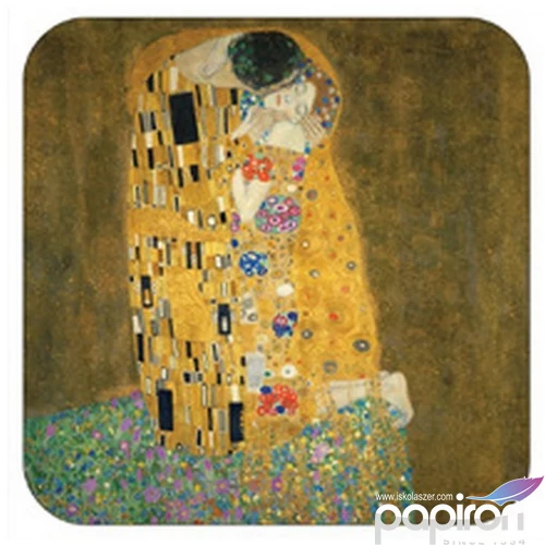 Poháralátét parafa 2db-os szett,Klimt: Életfa/Várakozás