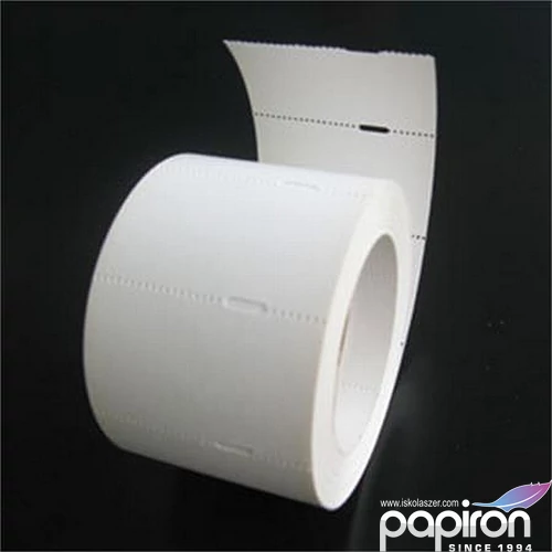 Polccímke thermo 30×50mm nem öntapadó 700db/tekercs fehér