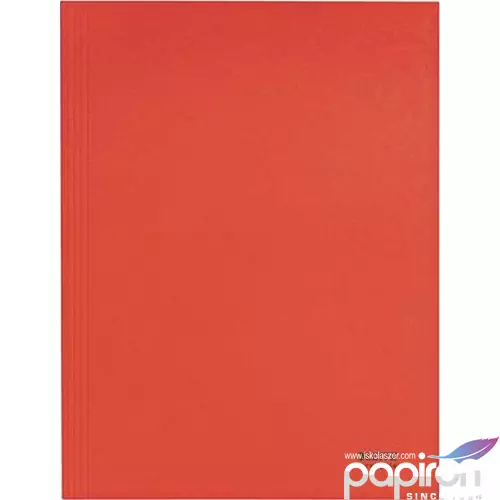 Pólyás dosszié Leitz A4 karton, Recycle, piros