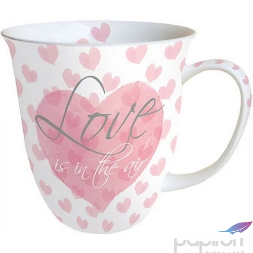 Bögre porcelán Ambiante Love Letters 4dl porcelánbögre