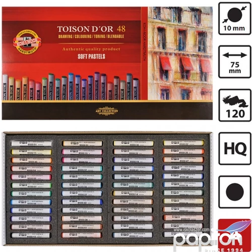 Porkréta 48 Toison d'or Koh-I-Noor 8516 porpasztell iskolaszer- tanszer