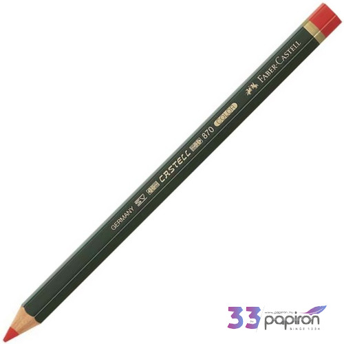 Faber-Castell postairon color ceruza 870 piros, vastag 117521