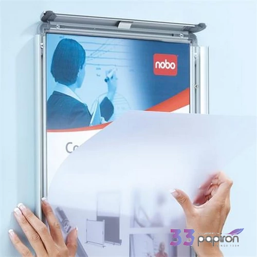 Posztertábla A3 Nobo fali, alumínium keret