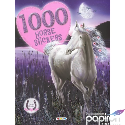 Princess Top foglalkoztató Horses Passion - 1000 ló matricája 2. Napraforgó könyvek
